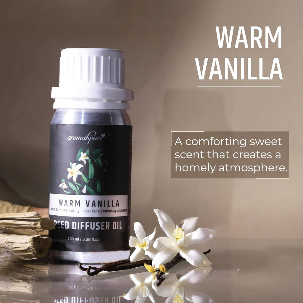 Reed Oil - Aroma oil for Reed Diffuser | Warm Vanilla | 100 ml