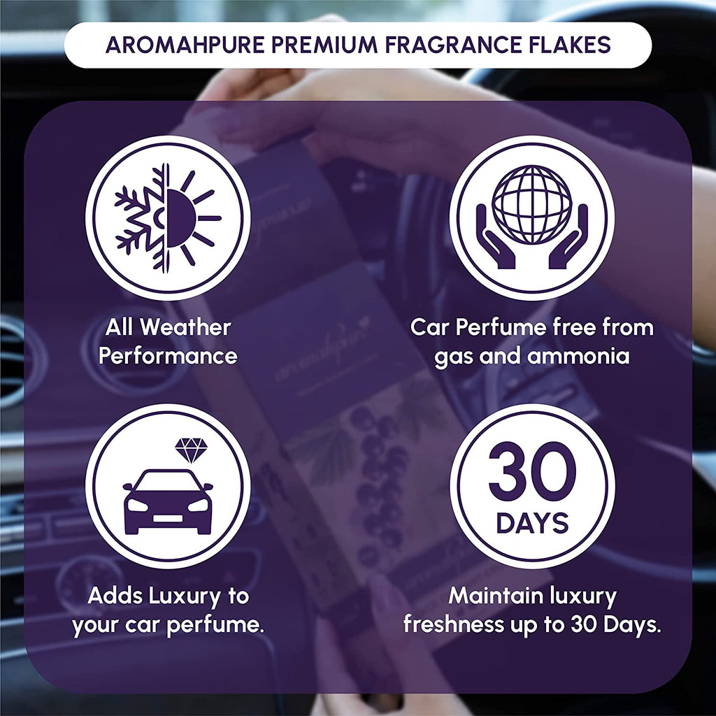 Premium Car perfume flakes black currant