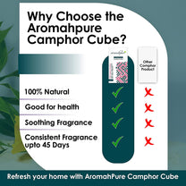 Aromahpure Camphor Cube Air Freshener (Cocktail + Original)