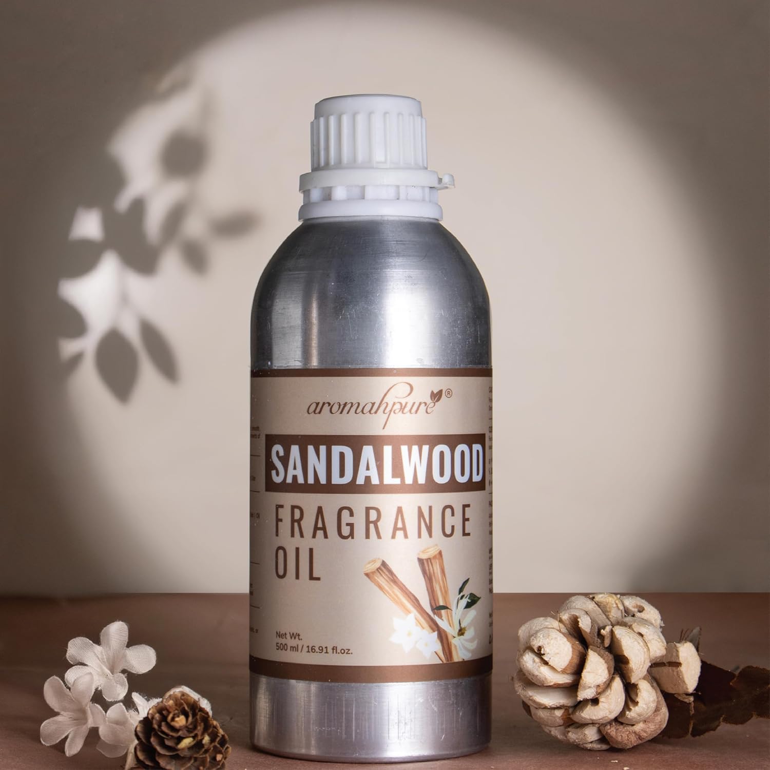Aromahpure Sandalwood Fragrance Oil 500 ml