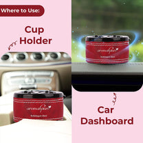 Aromahpure Dashboard Car Perfume with 50 ML Classic Miniature, Bubble Gum Fragrance Oil