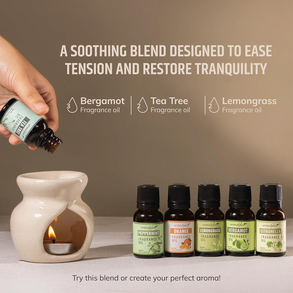 Fragrance oil used with diffuser