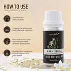 Reed Oil - Aroma oil for Reed Diffuser | Warm Vanilla | 100 ml