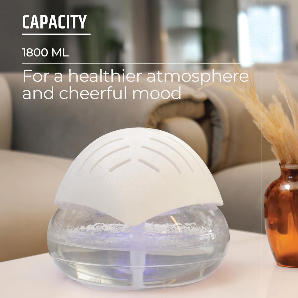 Air Revitalizer - Filters and humidifies air | White