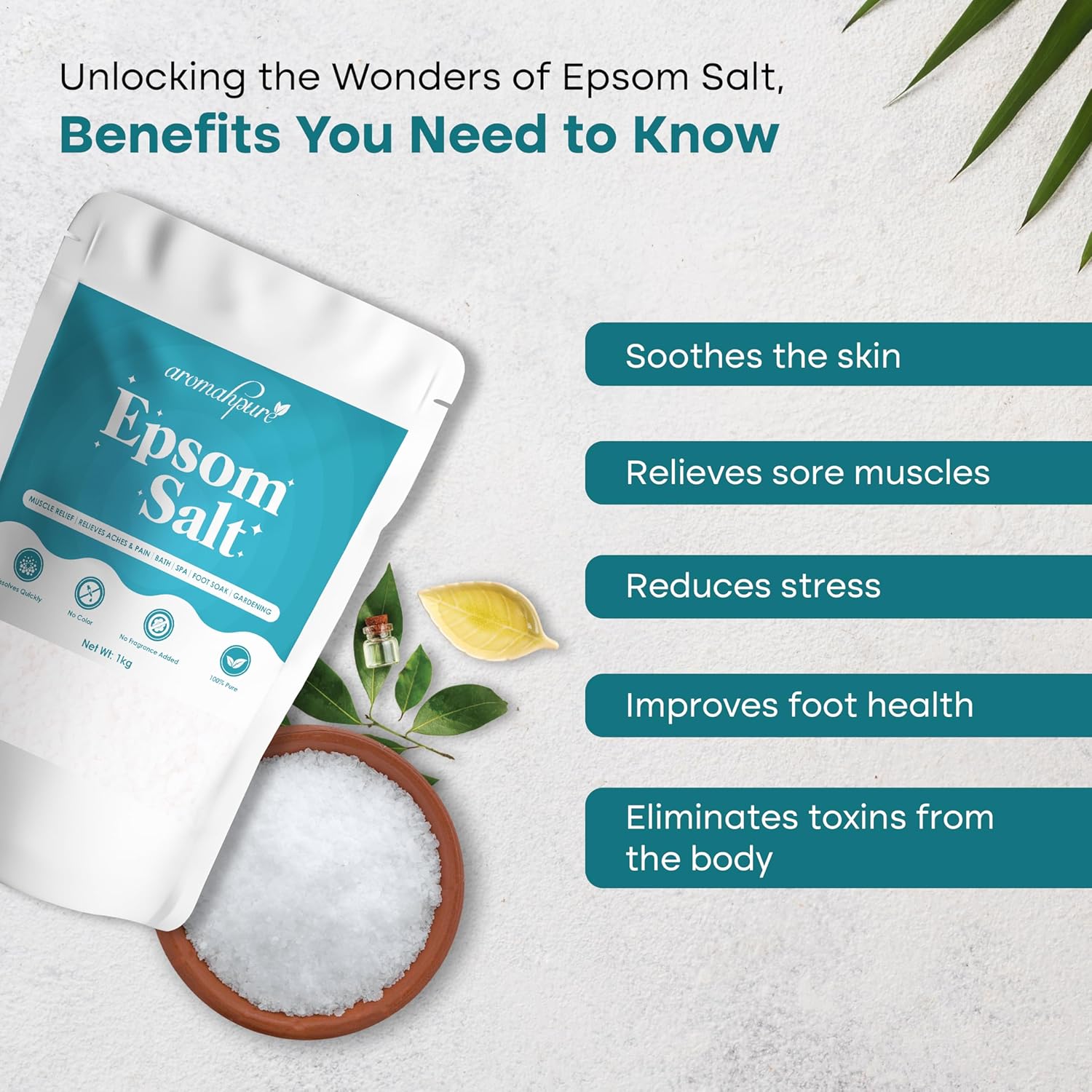 benefits of epsom salt