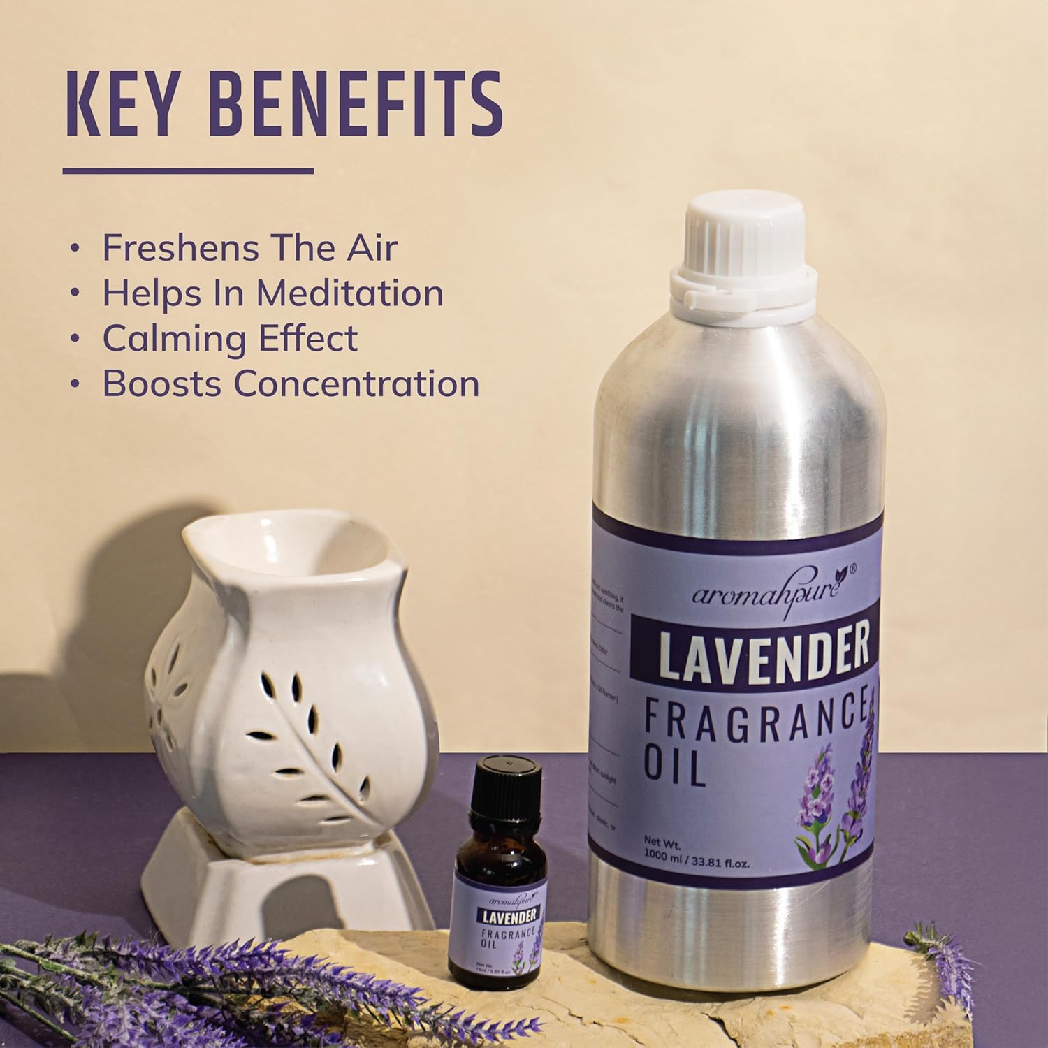 Key benefits of Lavender Fragrance Oil