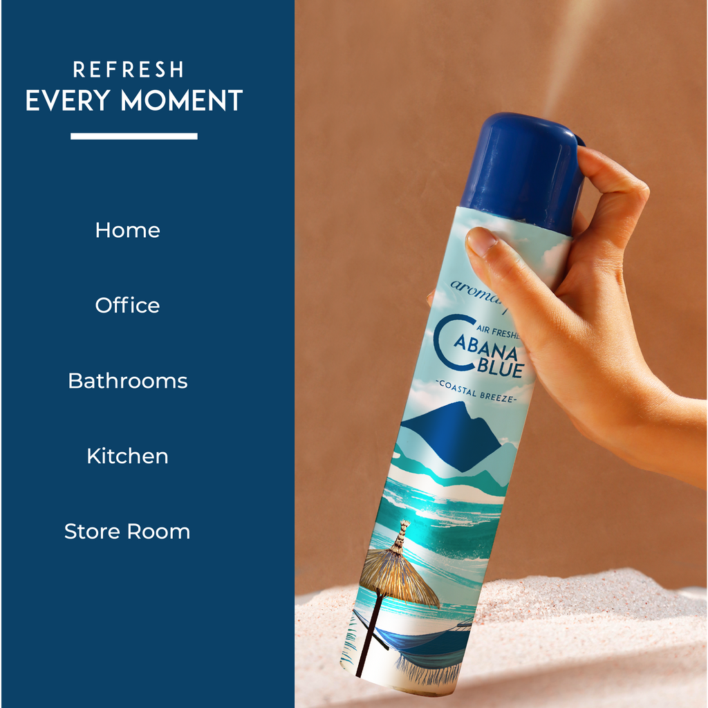Use Aromahpure Air freshener Cabana Blue