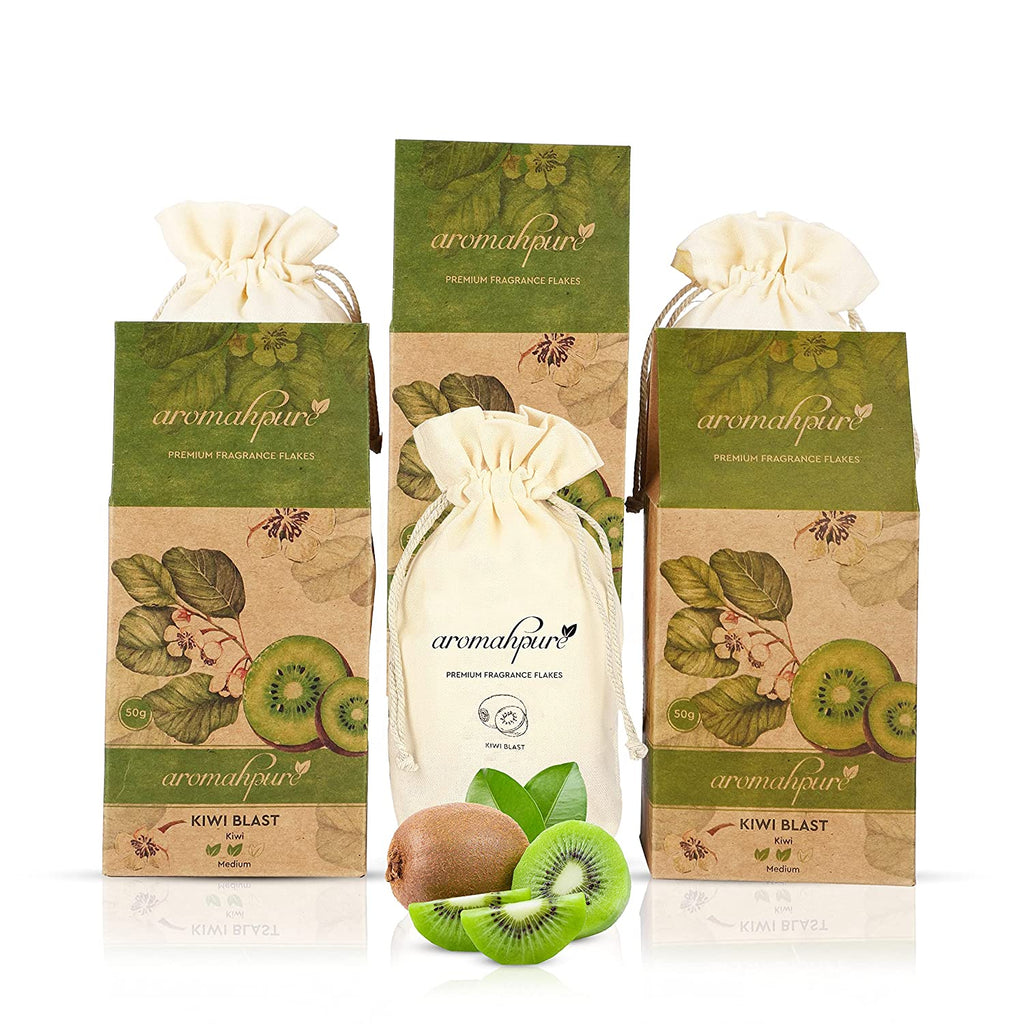 car perfume flakes kiwi blast pack of 3
