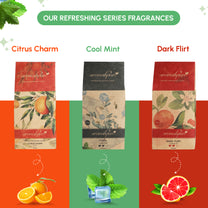 Aromahpure Premium Flakes Car Perfume - Refreshing (Cool Mint)