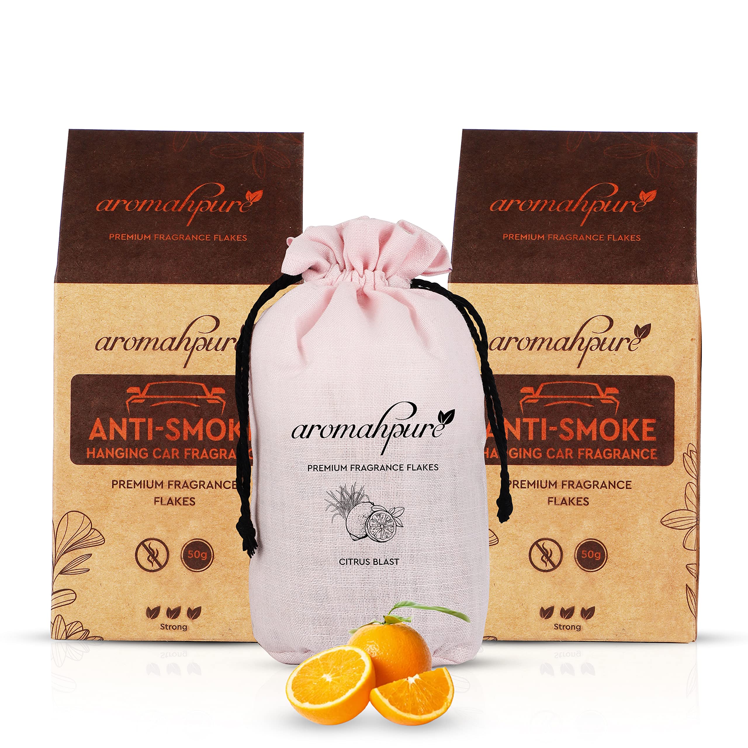 Aromahpure Orange Lemongrass Flakes pack of 2