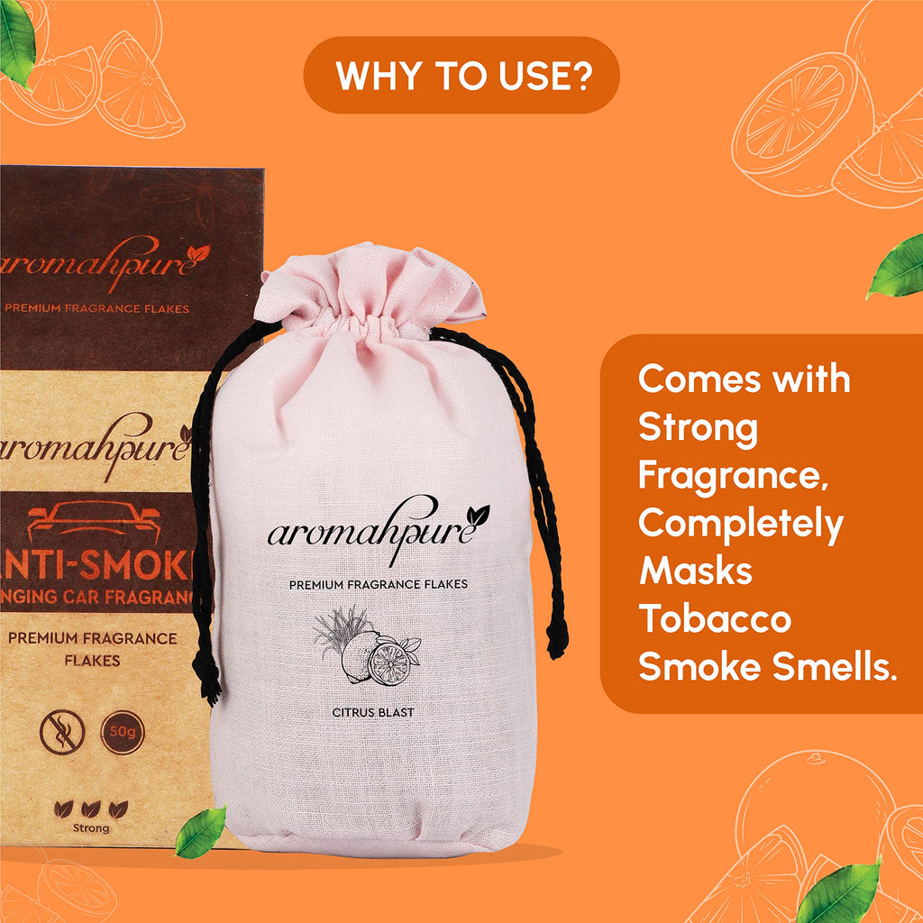 Aromahpure Orange Lemongrass Flakes anti-smoke