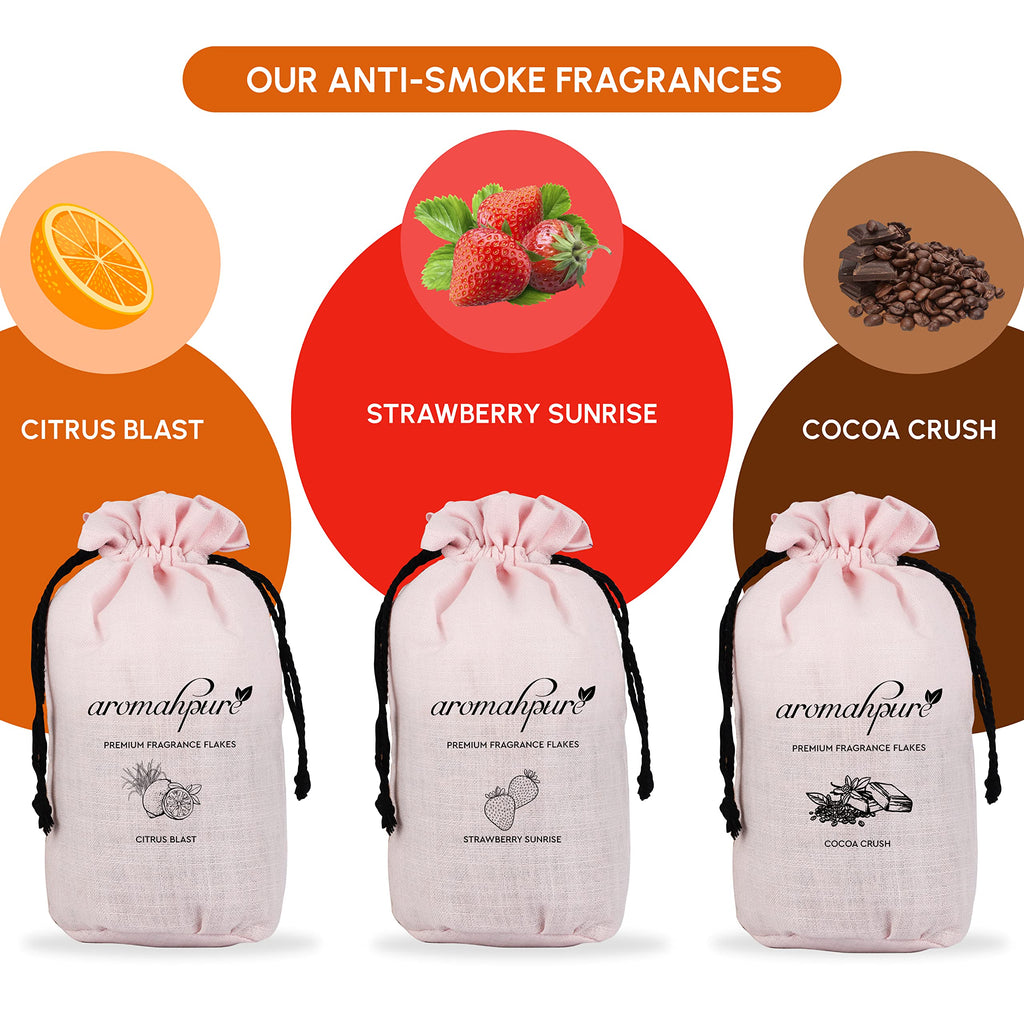 Aromahpure Orange Lemongrass Flakes series overview