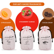 Aromahpure After Smoke Car Perfume Flakes - Refreshing (Orange & Lemongrass)