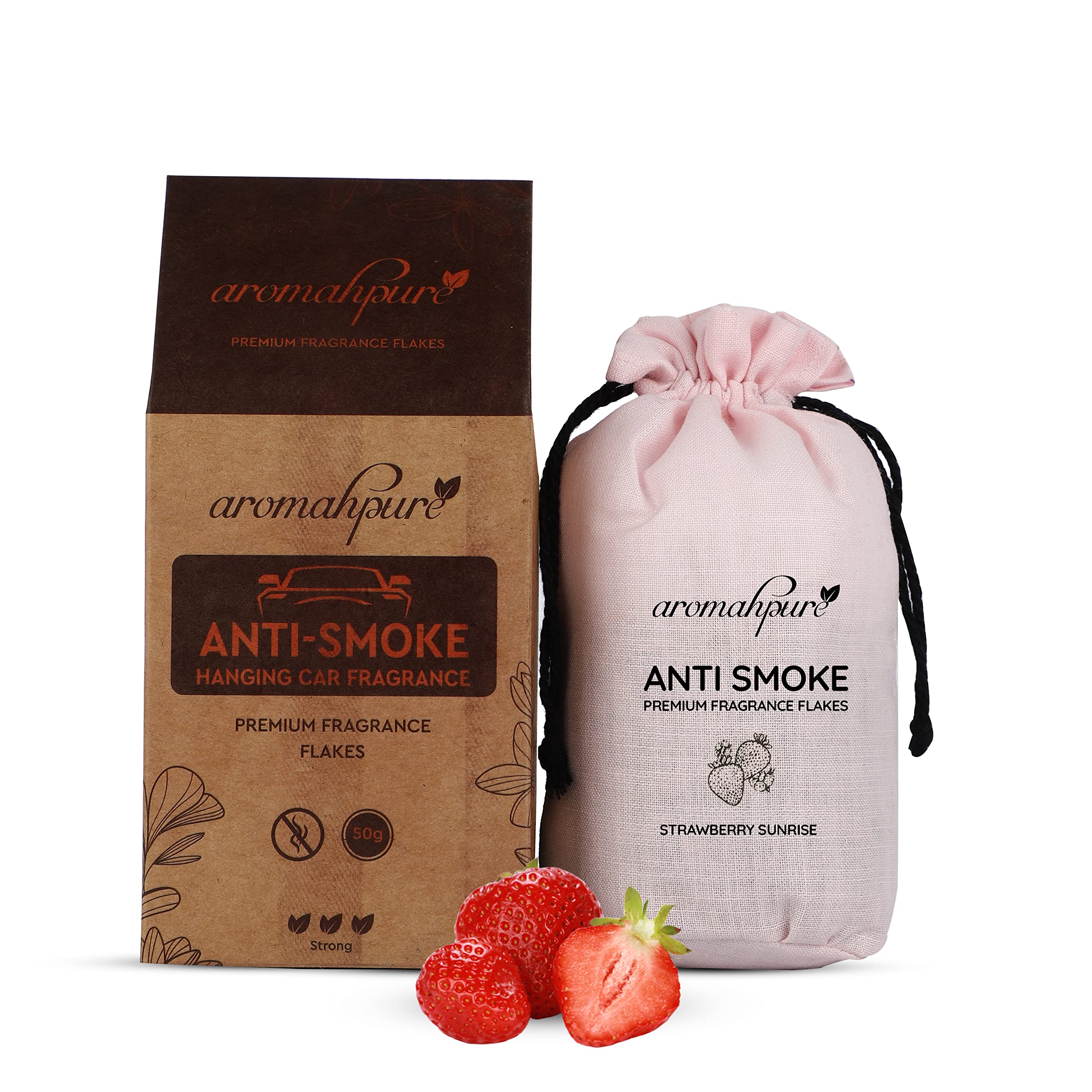 Buy Long Lasting Car Perfume Online Strawberry at Aromahpure