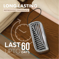 Long lasting refreshing fragrance of leaf hanger