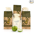 car perfume flakes green apple pack of 3