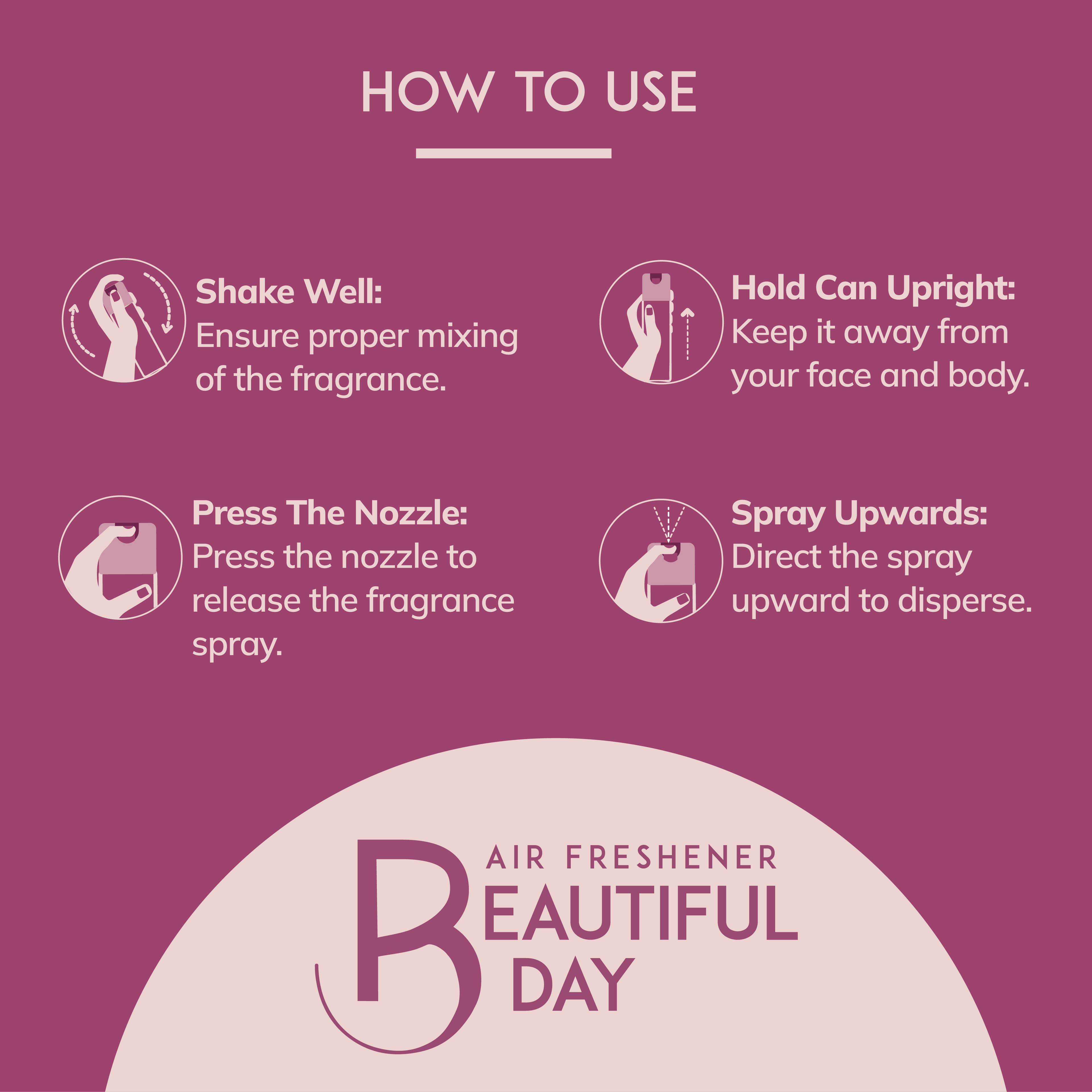 How to use Beautiful Day Room Air Freshener