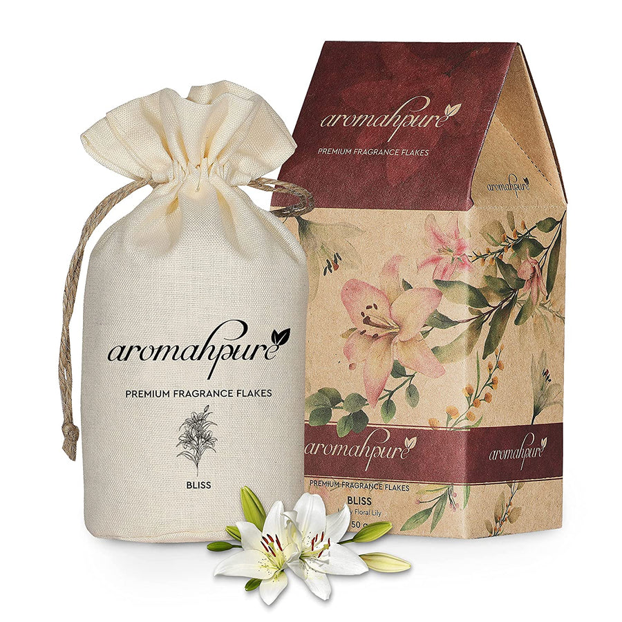 Bliss Car Perfume Flakes | Luxury Hanging Car Fragrance | Premium Fresheners for Cars, Closets, and Enclosed Areas