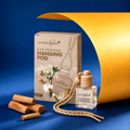 Aromahpure Car perfume hanging pod with long lasting sandalwood fragrance
