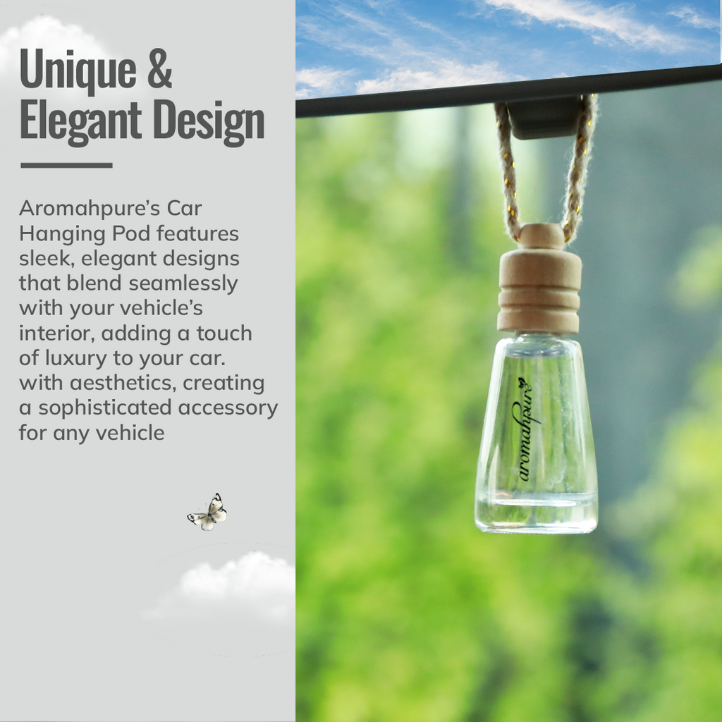 car perfume hanging pod moonlight musk design