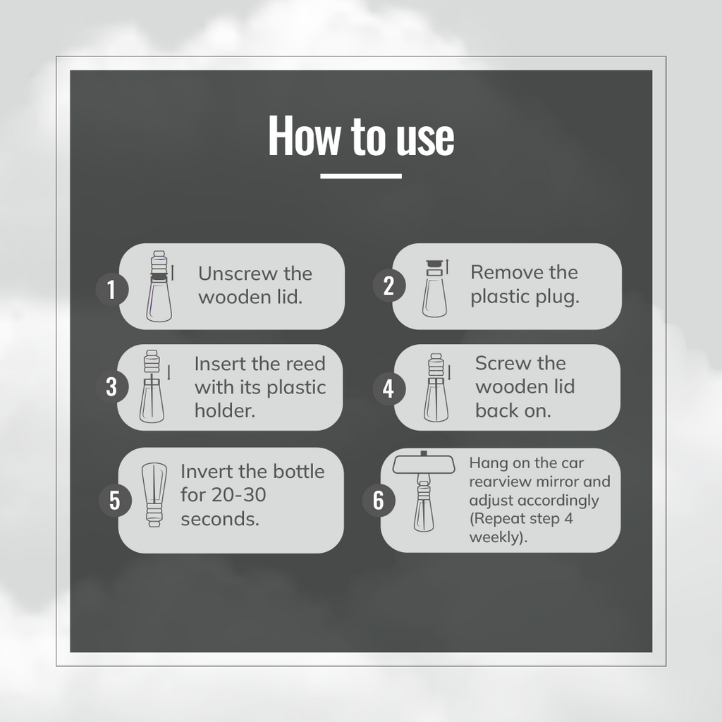 how to use car perfume hanging pod moonlight musk