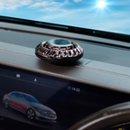 Round Solar Car Perfume Air Freshener (Cologne)