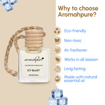 Aromahpure Hanging Car Pod Freshener (Icy Blast)