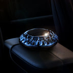 Round Solar Car Perfume Air Freshener (Ocean)