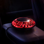 Round Solar Car Perfume Air Freshener (Lavender)