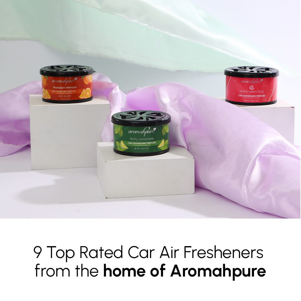 9 Top Rated Car Air Fresheners from the home of Aromahpure