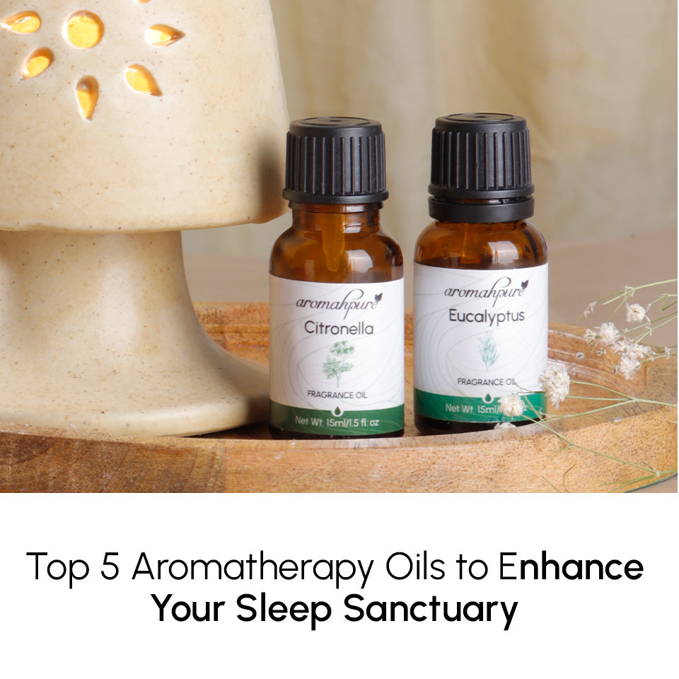 Top 5 Aromatherapy Oils to Enhance Your Sleep Sanctuary