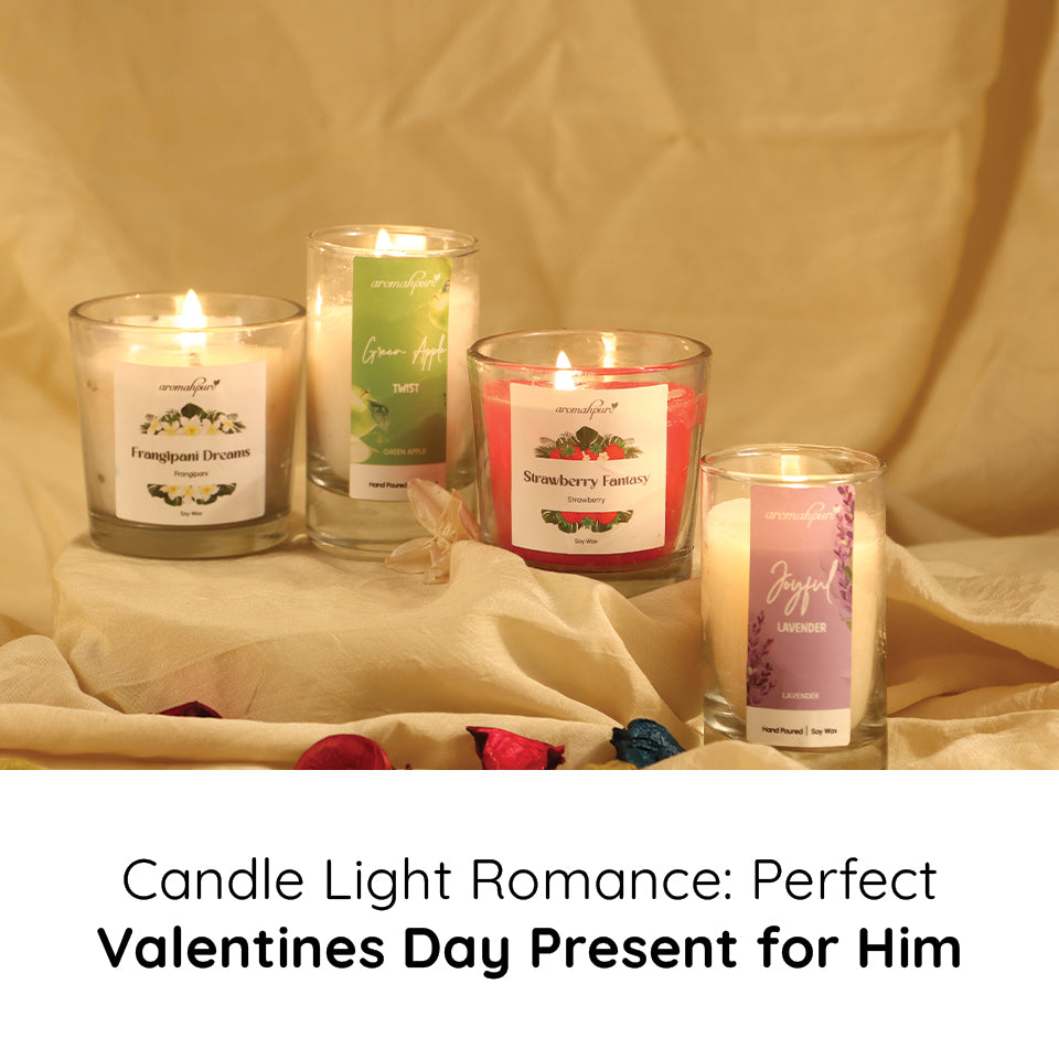 Candle Light Romance: Perfect Valentines Day Present for Him