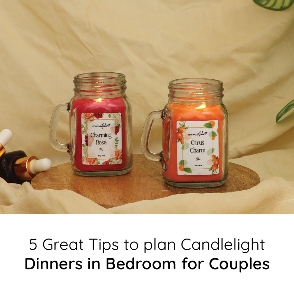 5 Great Tips to plan Candlelight Dinners in Bedroom for Couples