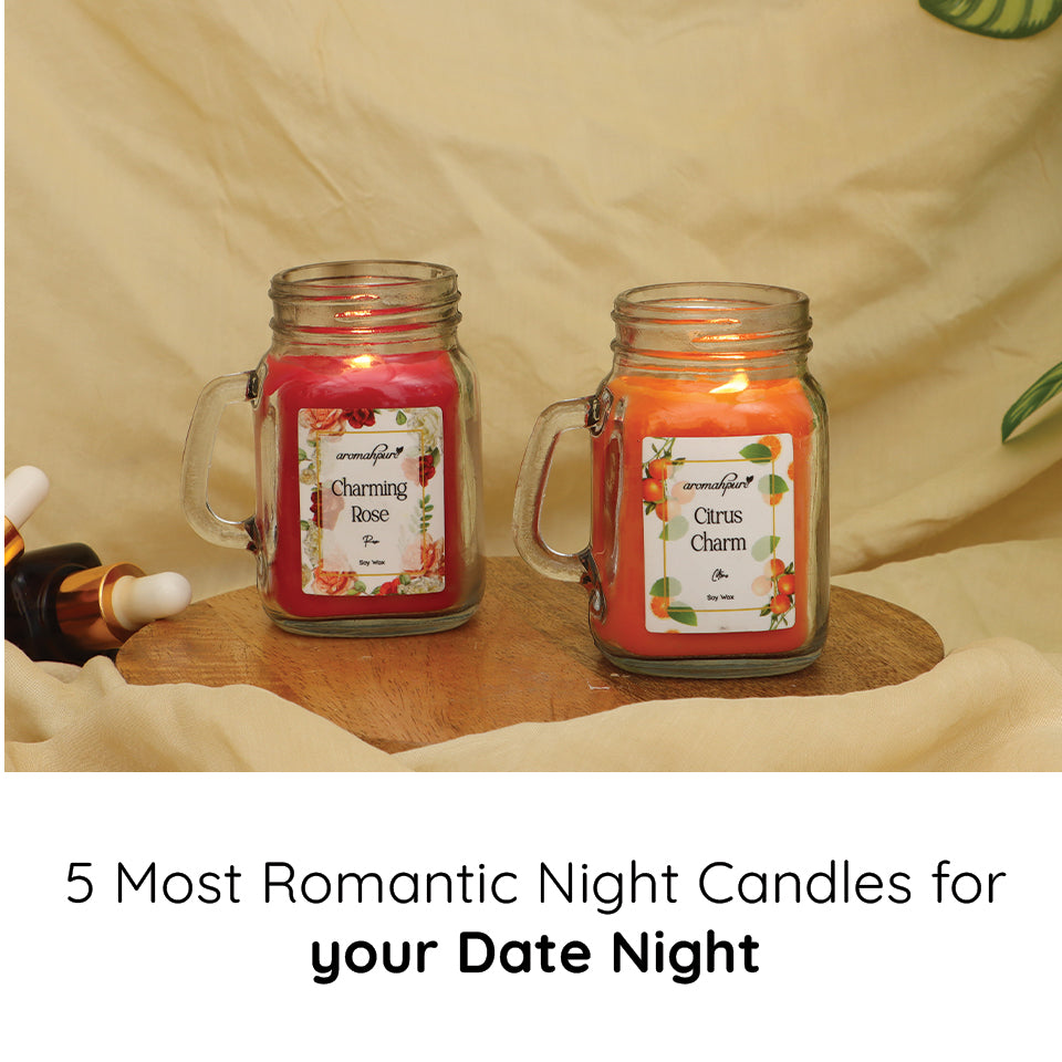 5 Most Romantic Night Candles for your Date Night
