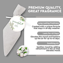 Aromahpure Camphor Cube Air Freshener (Lavender + White Blossom)