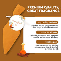 Aromahpure Camphor Cube Air Freshener (French Coffee + Royal Oud)