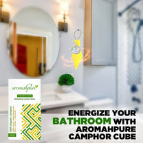 Aromahpure Camphor Cube Air Freshener (Jasmine + Lemon)