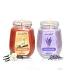 Aromahpure Soy Wax Big Octa Jar Candle, 84 Hours Burning Time Guaranteed (Joyful Lavender, Vanilla Fantasy)