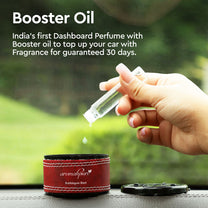 Aromahpure Dashboard Car Perfume with 50 ML Miniature Fragrance Oil (Bubble Gum, Lemon)