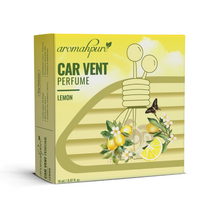 Aromahpure Premium Car Perfume Vent Clip (Lemon) 14 ml