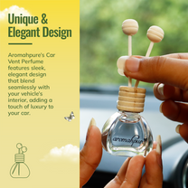 Aromahpure Premium Car Perfume Vent Clip (Lemon) 14 ml