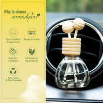 Aromahpure Premium Car Perfume Vent Clip (Lemon) 14 ml