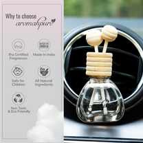 Aromahpure Premium Car Perfume Vent Clip (Musk) 14 ml