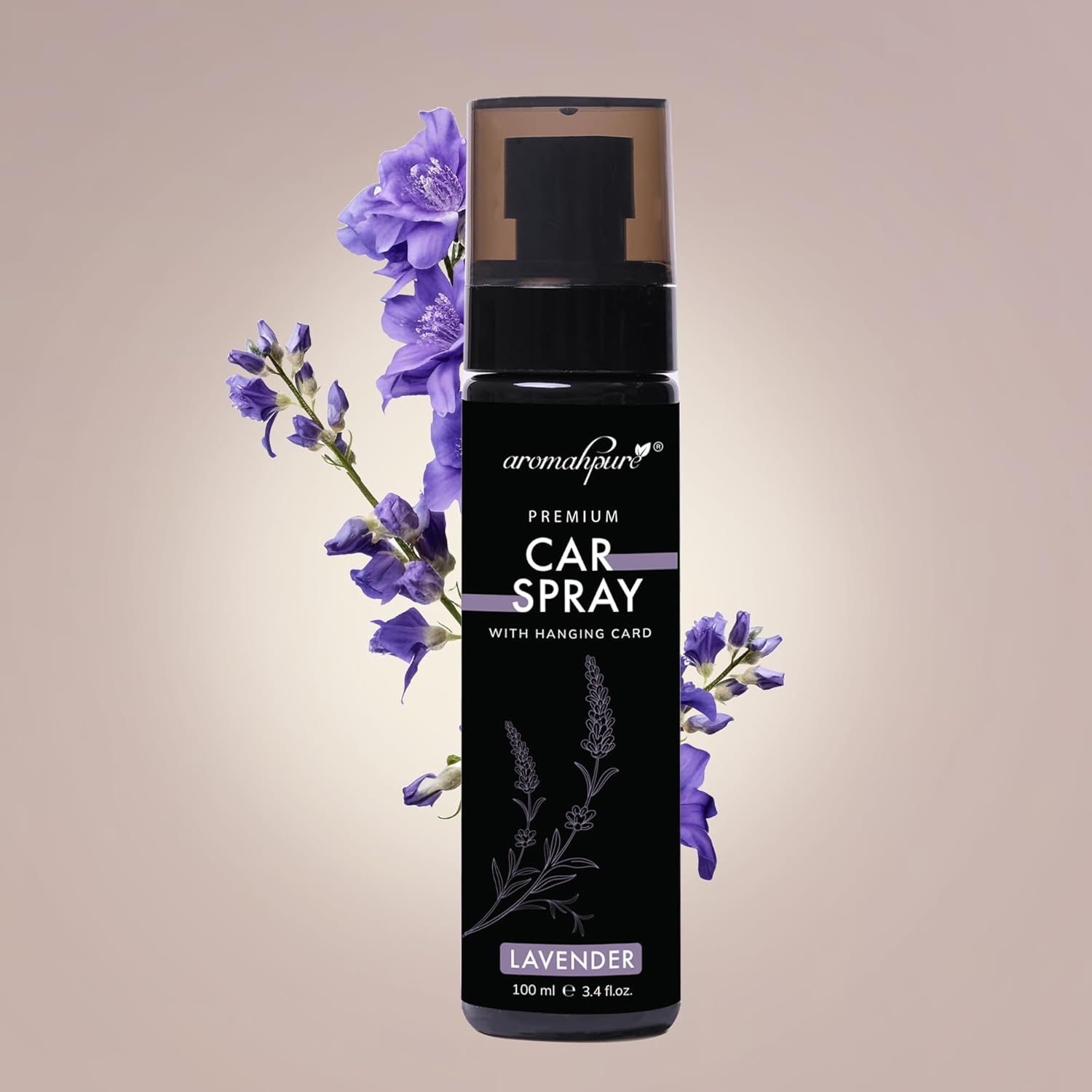 Car Perfume Spray Lavender with card