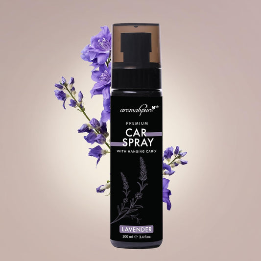 Car Perfume Spray Lavender with card