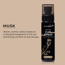 Car Perfume Spray with Hanging Card Musk