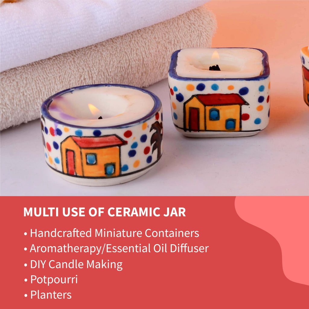 Aromahpure Ceramic Luxury Candle Rose - image