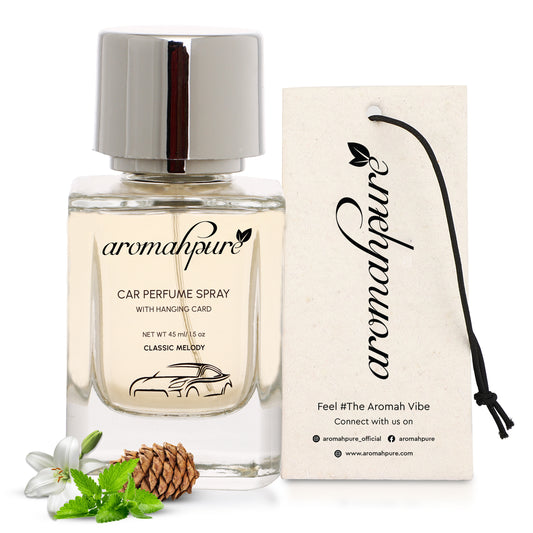 Aromahpure Classic Car Perfume Spray with Hanging Card (Classic Melody)