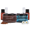 Aromahpure Dashboard Car Perfume with 50 ML Miniature Fragrance Oil (Coffee, Watery, White Floral, Musk)