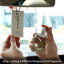 Aromahpure Refreshing Car Perfume Spray with Hanging Card (Cool Splash)